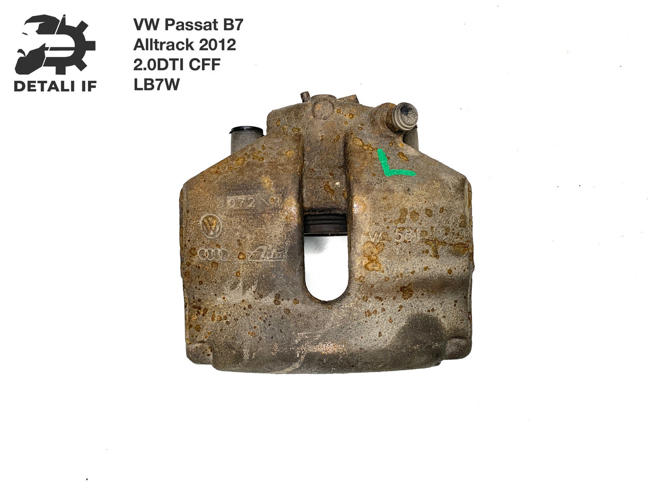 Супорт передній лівий Passat B7 Alltrack 2.0 DTI 1K0615123