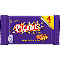 Батончики Picnic Chocolate Bars 4 Pack 152g