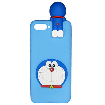 Чохол Cartoon 3D Case для Huawei Y6 2018 Кіт