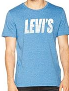 Чоловіча футболка Levis® Graphic Tee — Dark Blue Tri-blend (M)