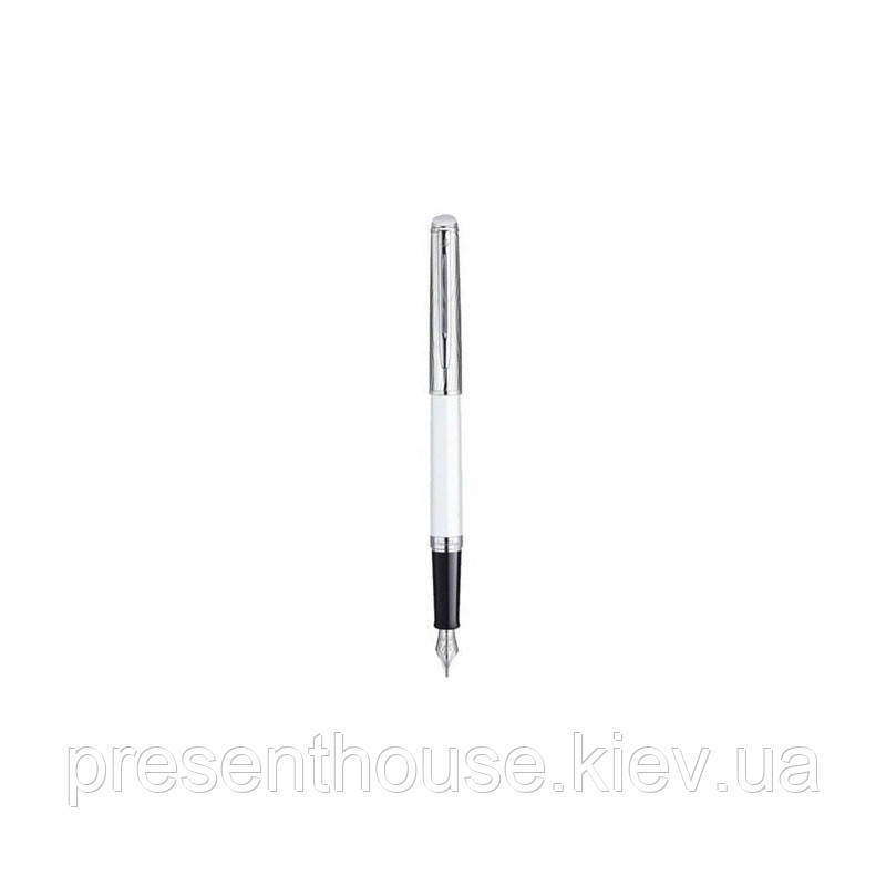 Ручка перова Waterman Hemisphere Deluxe White CT FP F 12 063