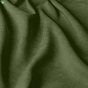 Римська штора із однотонної тканини велюр, темно-оливковий 121000v24