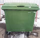 JCP пластиковий контейнер для сміття 1,1 м3, фото 2