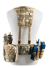 Разгрузочный жилет Tasmanian Tiger Basic Harness MC, Multicam, фото 3