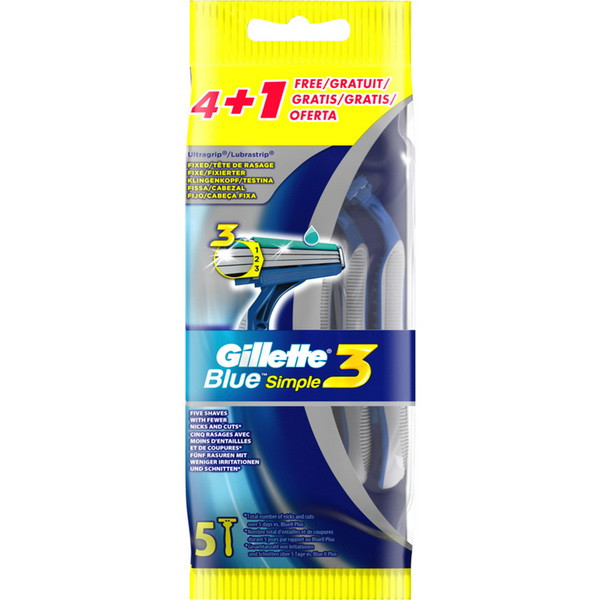 Штани одноразові Gillette Blue3 Simple, 5 шт.