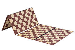 Дошка для шашок і шахів двостороння на 64 і 100 клітин (40 см х 40см)