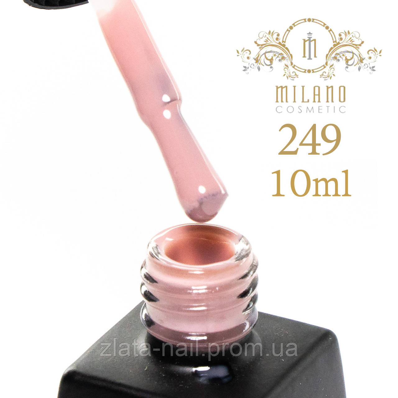 Гель лак Milano 10 ml № 249