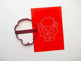 3D формочки-вирубки для пряників "Овечка 12"