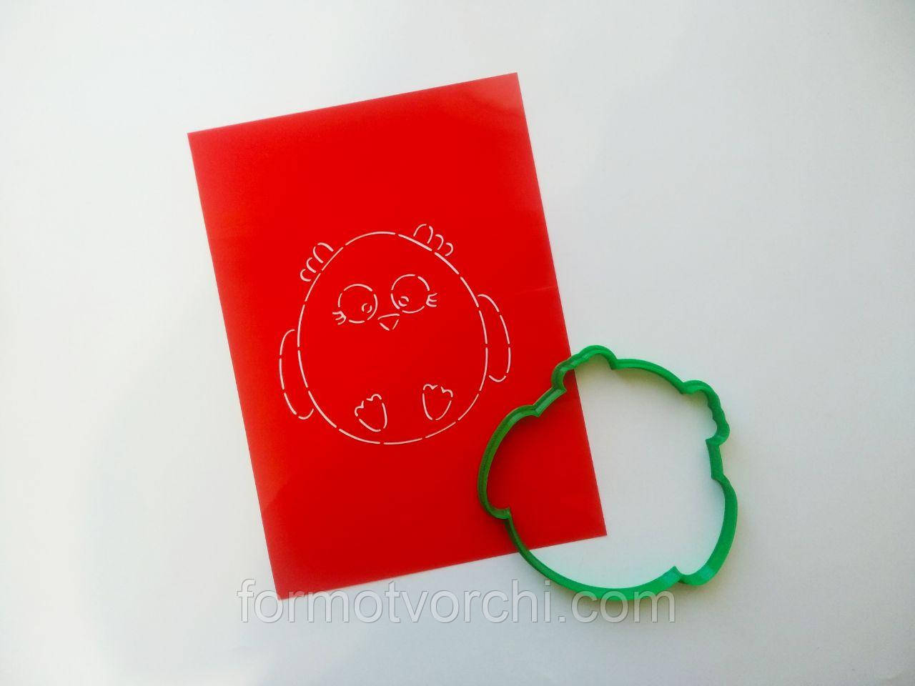 3D-формочки-вирубки для пряників "Курча 22"