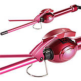 Плойка професійна африканські кучері Kemei Km-1023 9 мм, фото 4