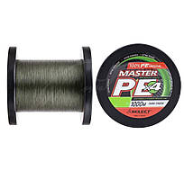 Шнур Select Master PE 1000m зеленый 0.16, 19