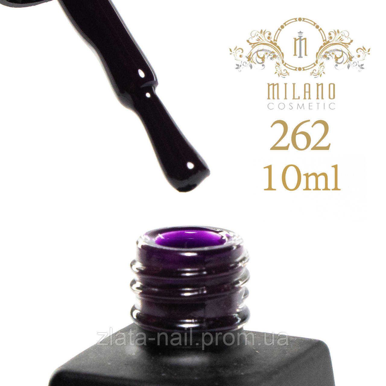 Гель лак Milano 10 ml № 262