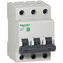 Автоматичний вимикач Schneider Electric 3Р 16А, тип С, EZ9