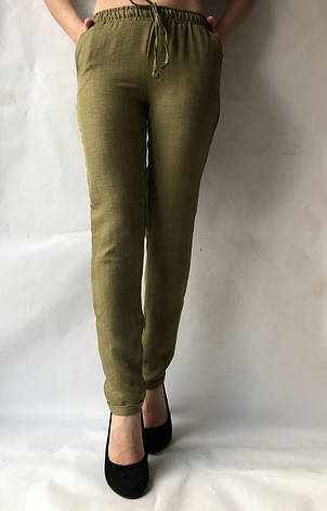 Жіночі літні штани, No14 хакі, фото 2