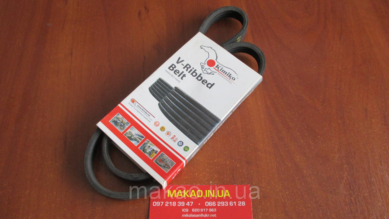 "Kimiko" Ремінь кондиціонера гідропідсилювача (4PK960) Chery QQ S11/ Чері КуКу