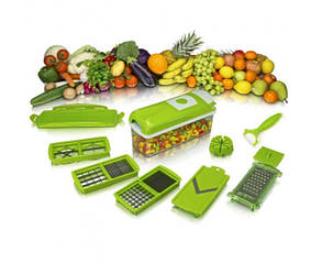 Овочерізка Nicer Dicer Plus Зелена (s089)