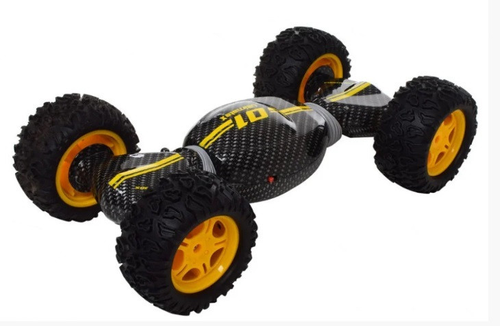 Машинка трюкова перевертиш на радіокеруванні CV8818-80A, жовта, фото 1