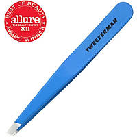 Пинцет для бровей TWEEZERMAN Slant Tweezer Blue Jewel