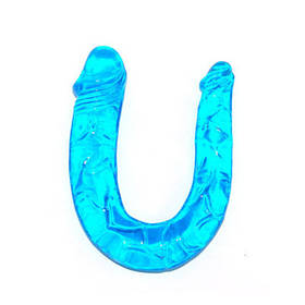 Двосторонній фалоїмітатор для двох великих Вагінальний-анальний 30 см ФАЛОІМТАТОР ДВІЙНИЙ