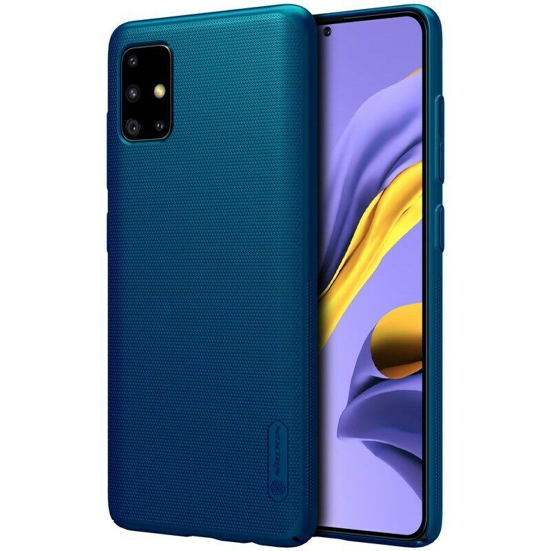 Nillkin Samsung Galaxy A51 Super Frosted Blue Shield Чохол Накладка Бампер