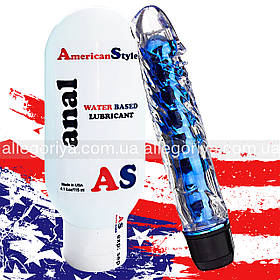 Мастило Анальне розслаблювальне Лубрикант + Вібратор Вагінально — Анальний