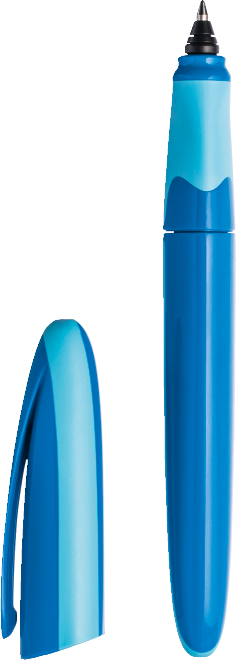 Ручка роллерная Brunnen, 13 см, азур., фото 1