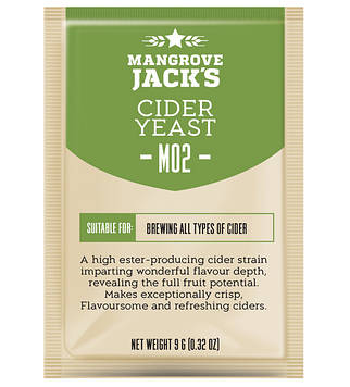 Дріжджі для сидру Mangrove Jack's Cider Yast M02