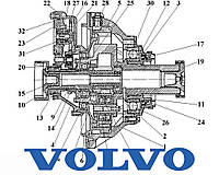 Бортовая передача для спецтехники Volvo