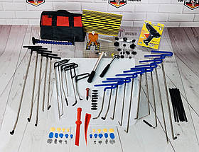 Рихтування вм'ятин набір Спиці для видалення вм'ятин (70+ предметів)