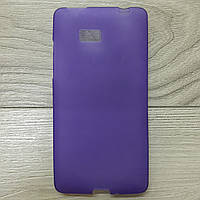 Чехол силиконовый для HTC Desire 600 violet