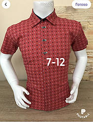 Дитяча сорочка з коротким рукавом Sinyor Bessi