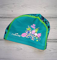 Шапочка прогумована тканинна для плавання