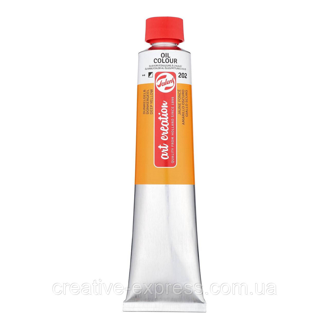 Фарба олійна ArtCreation, (202) Жовтий темний, 200 мл, Royal Talens