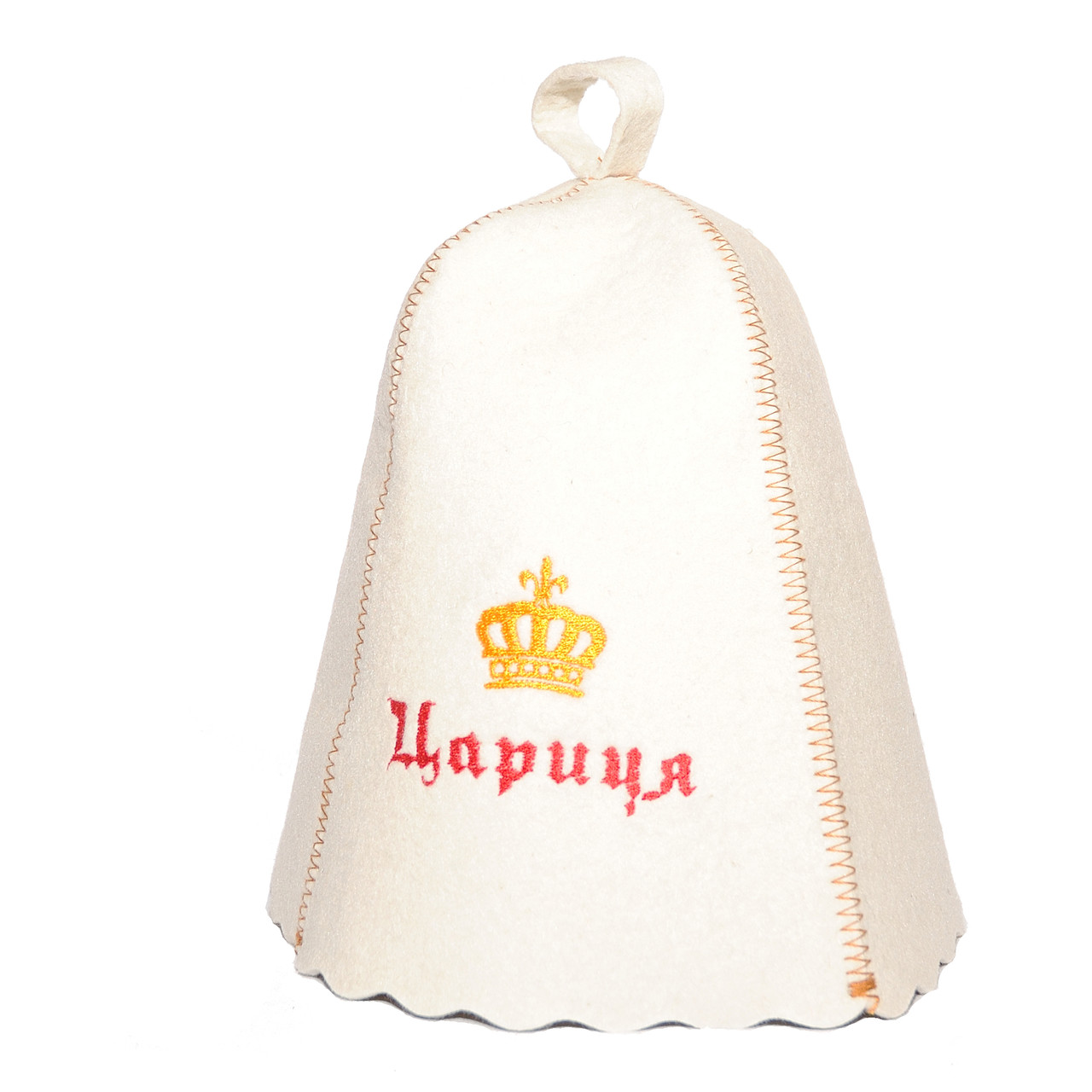 Шапка для сауни з вишивкою ' Цариця ', Saunapro