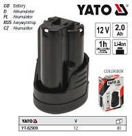 Акумулятор YATO Li-Ion 12В 2 А/г YT-82909