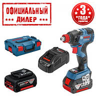 Гайковерты аккумуляторные Bosch GDX 18V-200 C (18В, 2х5.0Ач, 200 Нм)