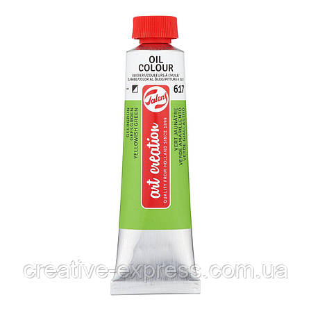 Фарба олійна ArtCreation, (617) Жовтувато-зелений, 40 мл, Royal Talens, фото 1