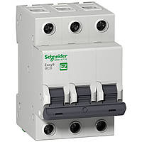 Автоматический выключатель Schneider Electric 3Р, 40А, тип С, EZ9