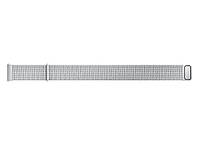 Ремінець металевий для годинника 22 мм міланська петля сріблястий, фото 5