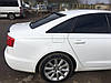 Спойлер Audi A6 C7 (тонкий) сабля тюнінг, фото 10