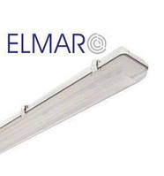 Корпус вологозахищеного LED світильника LBW 2х36 Вт ІР65 (кліпса металева) Elmar