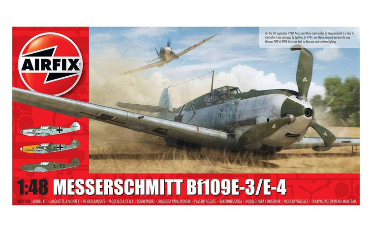 Месершміт Bf109E-3/E-4. 1/48 AIRFIX 05120B, фото 2