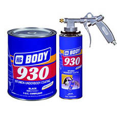 Мастика BODY 930 чорна 1кг