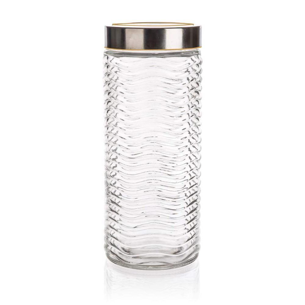 Скляна банка для сипучих продуктів SINTA 2300ml, фото 1