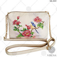 Сумка-заготівка під вишивку САБ-9003 (шкірзам), бежева.