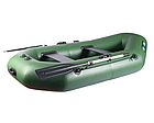 Надувний човен Aqua-Storm st 240 з dt двомісний гребний з навісним транцем під мотор, фото 2