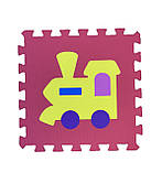 Килимок-пазл EVA , «Транспорт» набір 12 шт. 1,08 м2, 30х30 см, т. 10 мм щіл. 100 кг/м3 TERMOIZOL®, фото 8