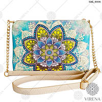 Сумка-заготівка під вишивку САБ-9006 (шкірзам), бежева.