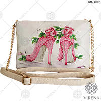 Сумка-заготівка під вишивку САБ-9007 (шкірзам), бежева.
