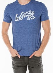 Чоловіча футболка Levis® Wordmark Tee - Sodalite Blue (M)